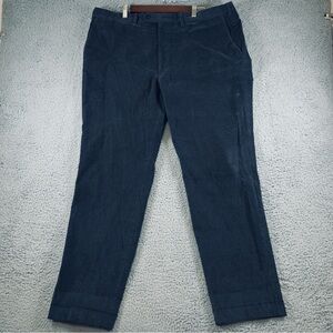 Lauren‎ Ralph Lauren Pants Men's 42W x 32L Corduroy Flat Front Cotton Gray
